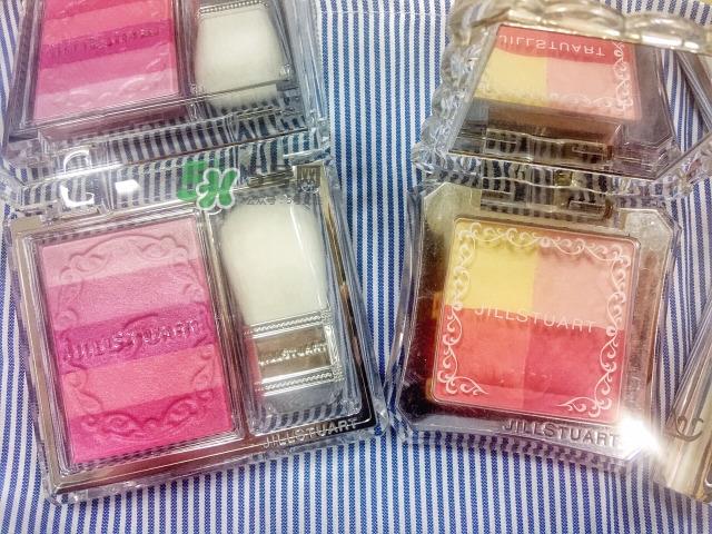 jill stuart五色腮红色号_jill stuart2017腮红试色图