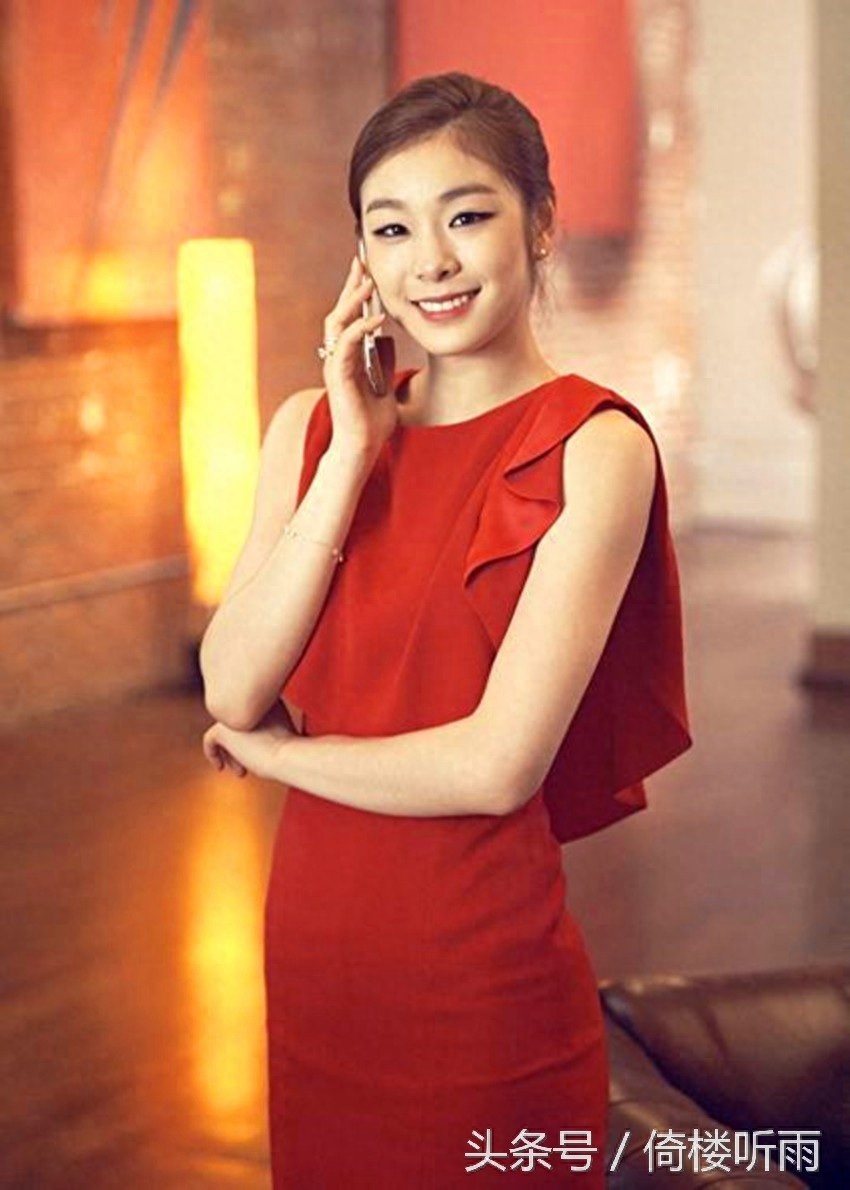 最美花滑女神金妍儿，本可靠脸，偏偏靠才华