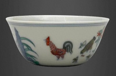 ​国宝100——斗彩鸡缸杯