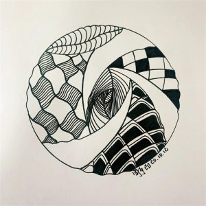 ​画禅绕画最简便的教程来啦，新手入门的宝典