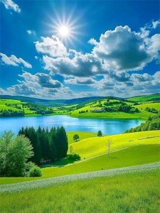 ​微信头像｜山水风景头像大全，蓝天白云风景头像，沁人心脾