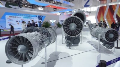 ​“太行”发动机首次成集群亮相 大飞机的“大心脏”长啥样？