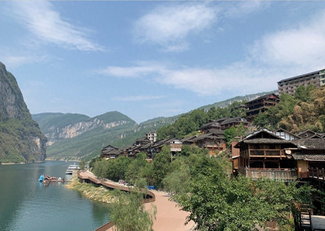 巴蜀千年古镇，重庆龚滩古镇